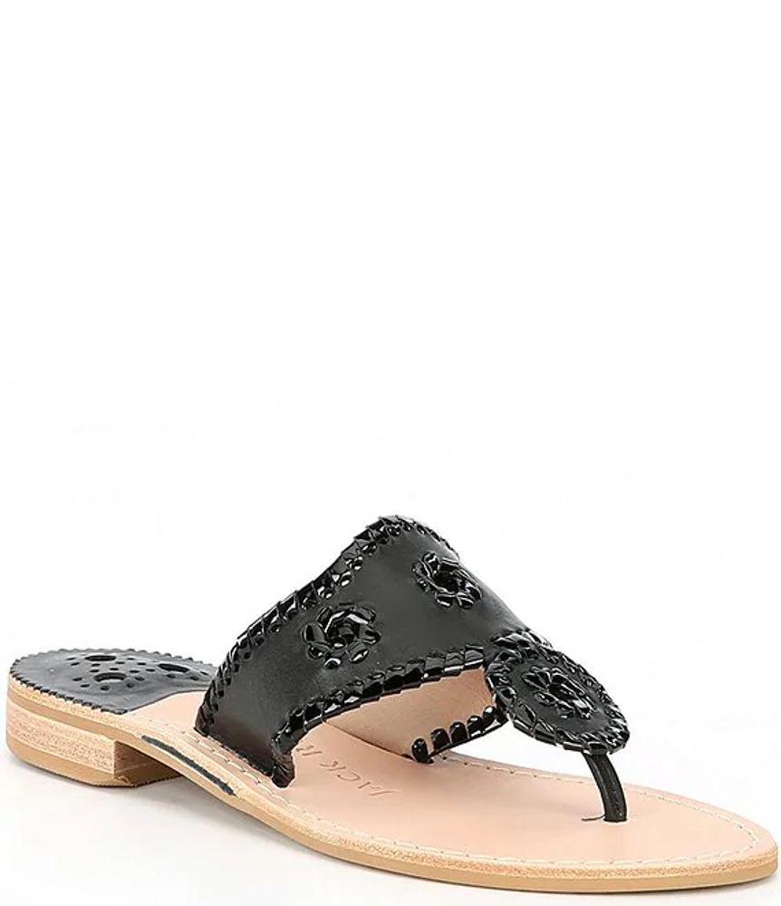 Jacks Patent Flat Sandals | Pueblo Mall