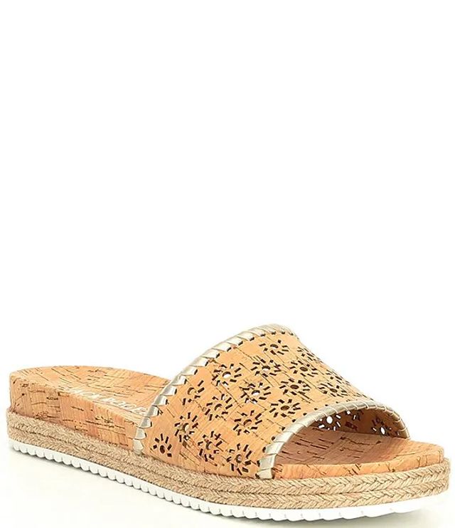 Jack Rogers RO Perforated Cork Slides | The Shops at Willow Bend