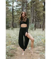 JALA Bhakti Jersey Knit Boho Lounge Pants