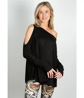 JALA Duo Cold Shoulder Lounge Top