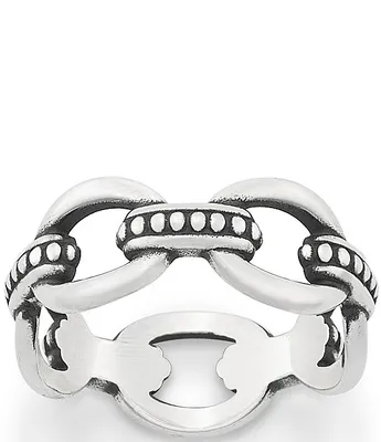 James Avery Beaded Connected Links Ring