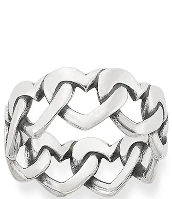James Avery Chain of Hearts Ring