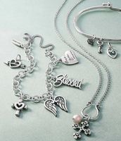 James Avery Changeable Charm Holder Necklace