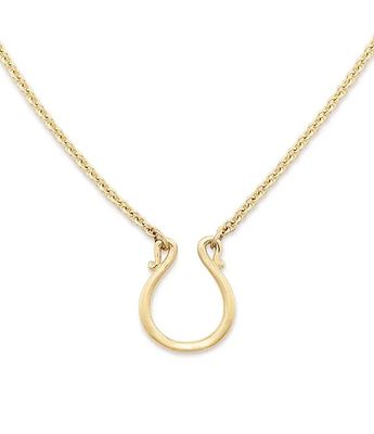 James Avery 14K Changeable Charm Holder Necklace