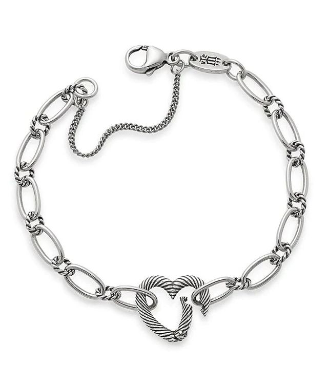 james avery connected hearts charm bracelet