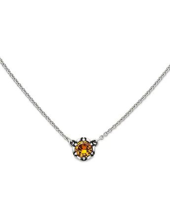 James Avery Cherished Birthstone Necklace with Citrine