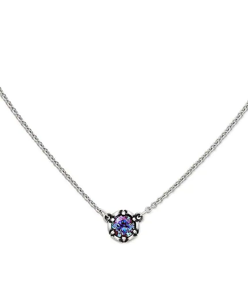 James Avery Cherished Birthstone Necklace with Lab-Created Alexandrite