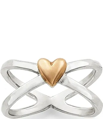 James Avery Cross Your Heart Ring
