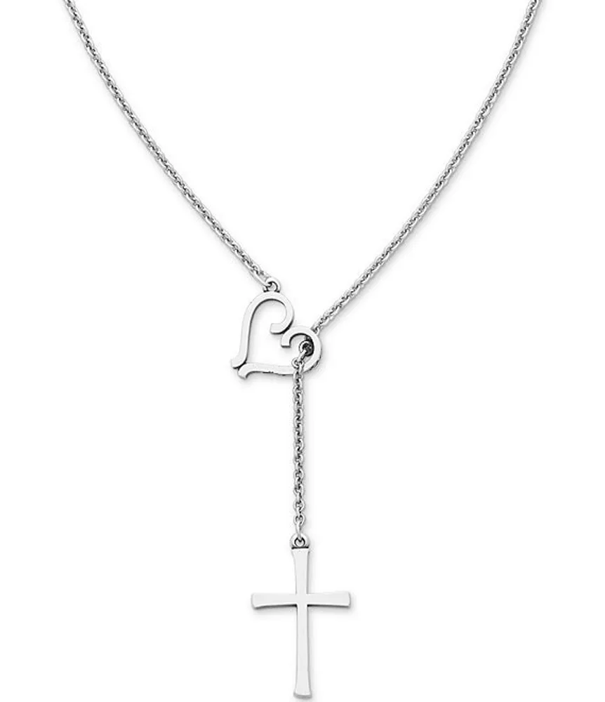 James Avery Faith, Hope and Love Lariat Necklace