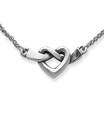 James Avery Heart Knot Necklace
