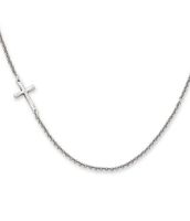 James Avery Sterling Silver Horizon Cross Necklace