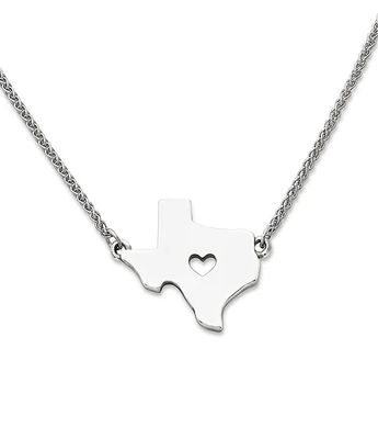 James Avery I Love Texas Necklace