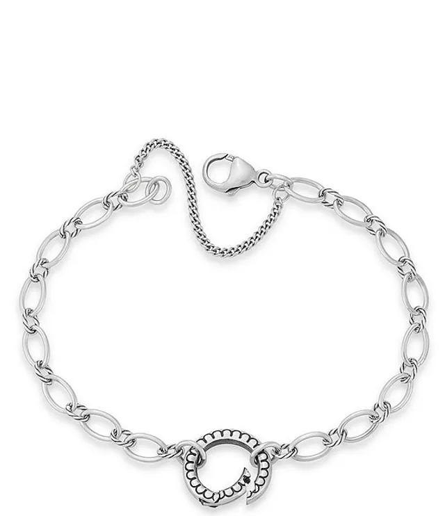 James Avery Medium Twist Charm Bracelet - 8 in.