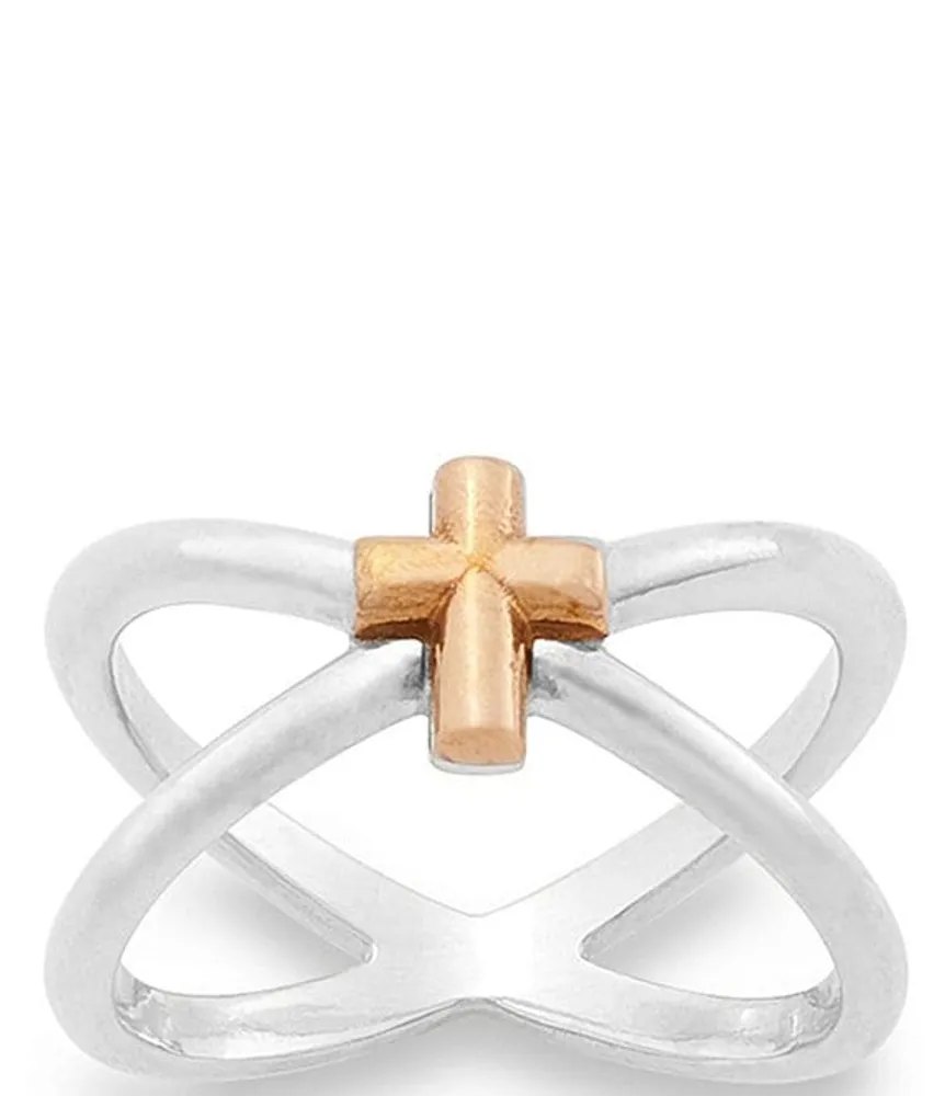 James Avery Centered in Love Cross Charm