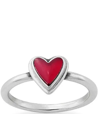 James Avery Sweetheart Rouge Doublet Ring