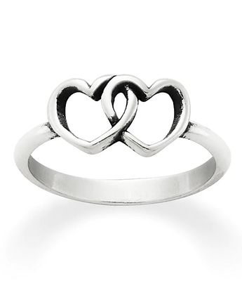 James Avery Two Hearts Together Ring