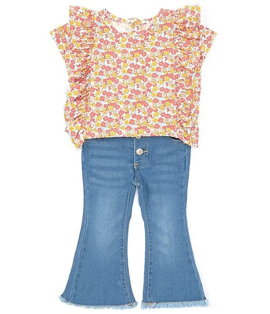 AJE. Embellished floral-print high-rise wide-leg jeans | NET-A-PORTER