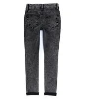 Jessica Simpson Big Girls 7-16 Mid-Rise Emma Destructed Skinny Jeans