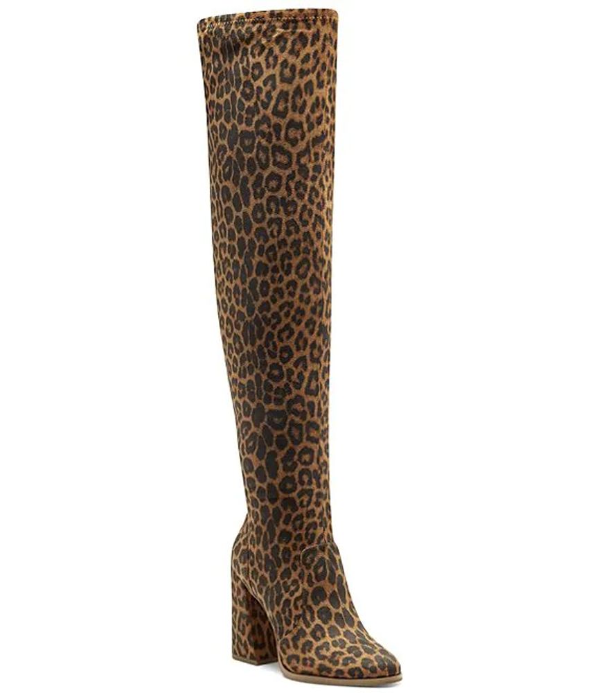 ondeugd Genealogie prachtig Jessica Simpson Brixten Leopard Print Over-the-Knee Boots | Alexandria Mall