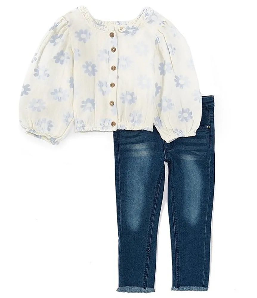 Stradivarius dad jeans in blue flower print | ASOS