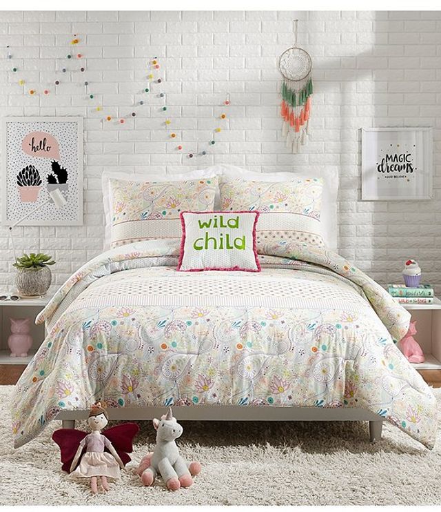 Jessica Simpson Kids Whimsical Paisley Comforter Set | Brazos Mall