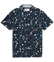 JETTY Dockside Party Short Sleeve Printed Woven Shirt