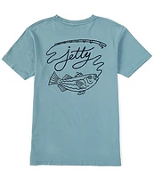 JETTY Striper Short Sleeve Graphic T-Shirt