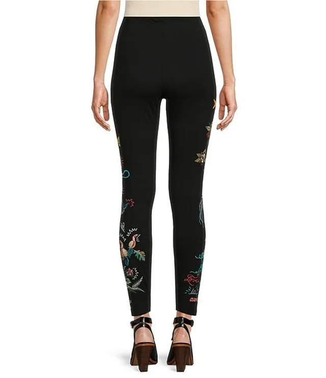 Johnny Was Sonoma Embroidered Leggings