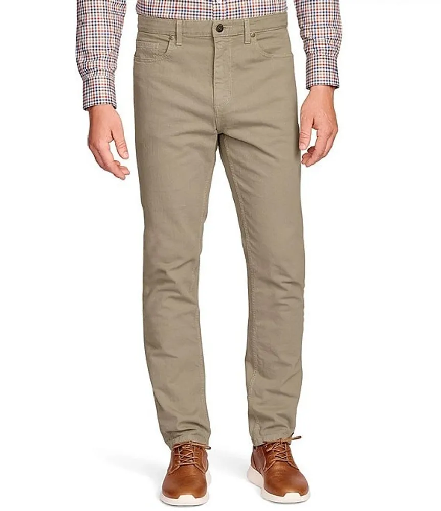 Johnston & Murphy Overdye Stretch Modern Fit Tapered Leg Denim Jeans