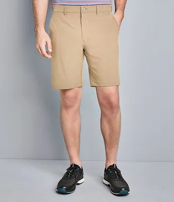 Johnston & Murphy XC4 Solid Performance Stretch 9#double; Inseam Shorts