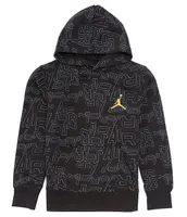 Jordan Big Boys 8-20 Long Sleeve Take Flight Fleece Hoodie