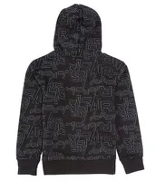 Jordan Big Boys 8-20 Long Sleeve Take Flight Fleece Hoodie