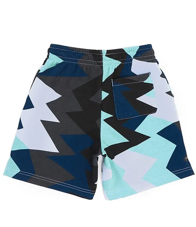 Jordan Big Boys 8-20 MJ Flight Allover Print French Terry Shorts