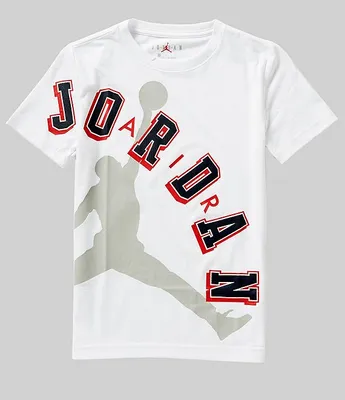 Jordan Big Boys 8-20 Short Sleeve Arch T-Shirt