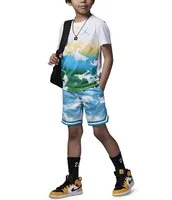 Jordan Little Boys 2T-7 Watercolor Remix Fade Up Shorts