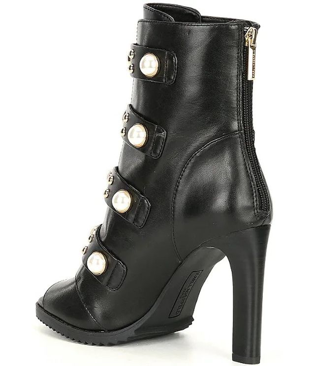 karl lagerfeld brayden embellished bootie