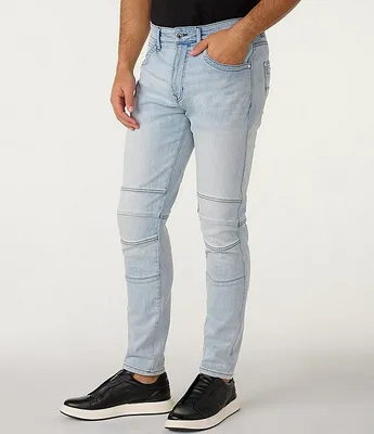 Karl Lagerfeld Paris Slim Fit Light Wash Stretch Jeans
