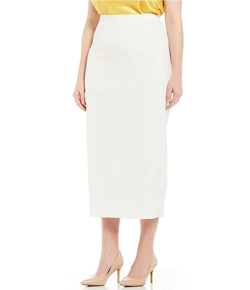 Kasper Plus Crepe Column Skirt | Alexandria Mall