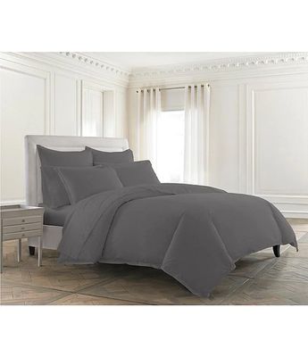 Kassatex Lorimer Washed Percale Duvet Cover