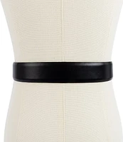 kate spade new york 1.37#double; Feather Edge Leather Belt