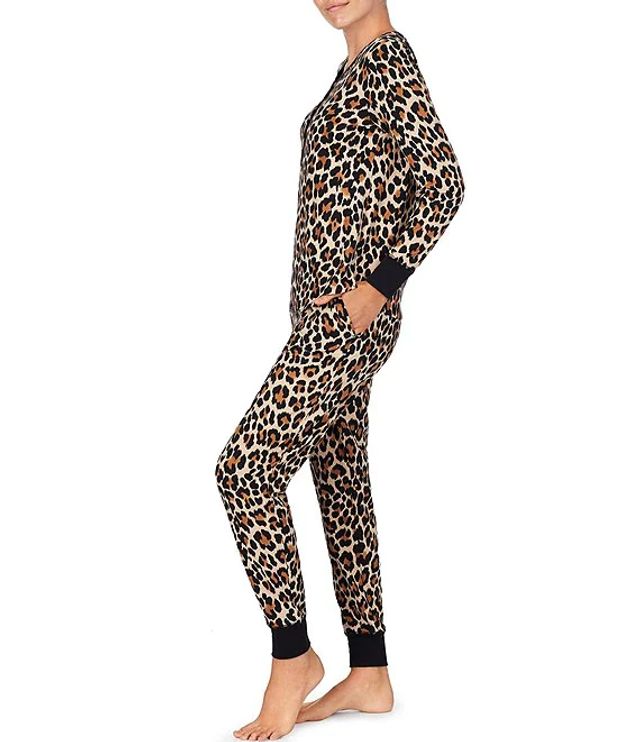 Kate spade new york Animal-Print Jersey Knit Pajama Set | Alexandria Mall