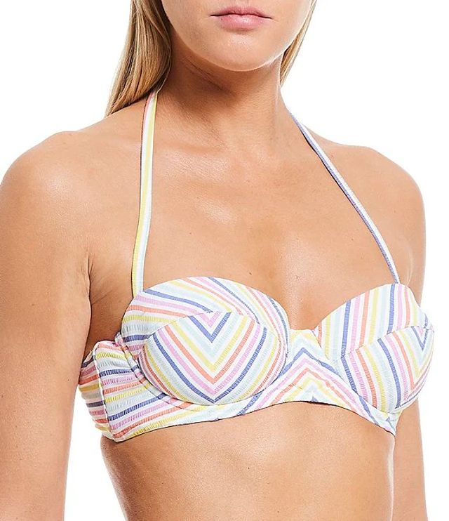 Raisins Torquay Flounce Bandeau Swim Top | Alexandria Mall