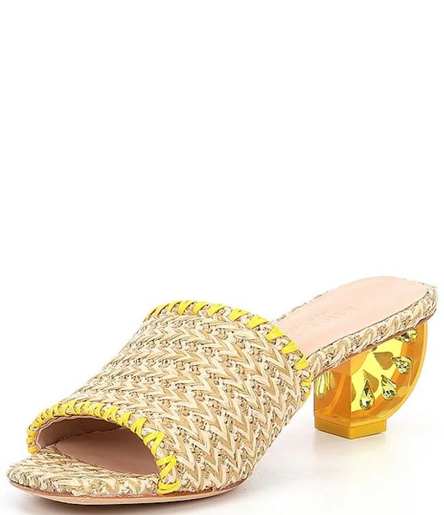 Kate spade new york Citrus Raffia Slides | Alexandria Mall