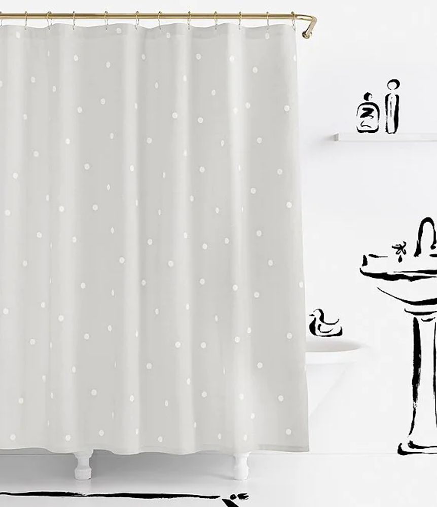 Kate spade new york Deco Dot Shower Curtain | Alexandria Mall