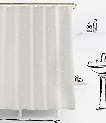 Vera Wang Slub Stripe Shower Curtain | Alexandria Mall