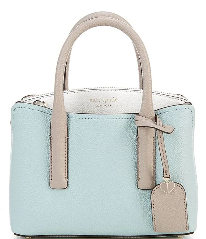 Kate spade new york Margaux Mini Colorblock Leather Open Top Satchel Bag |  Alexandria Mall
