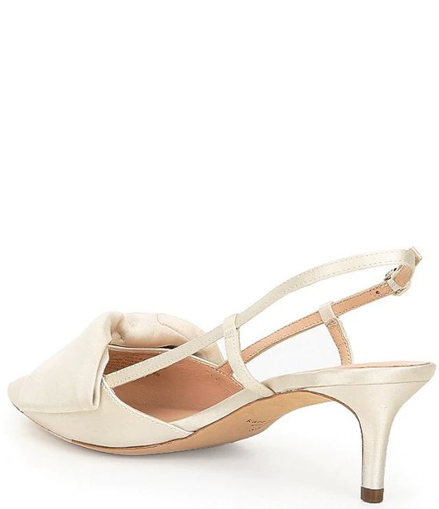 Kate spade new york Marseille Satin Slingback Pumps | Brazos Mall