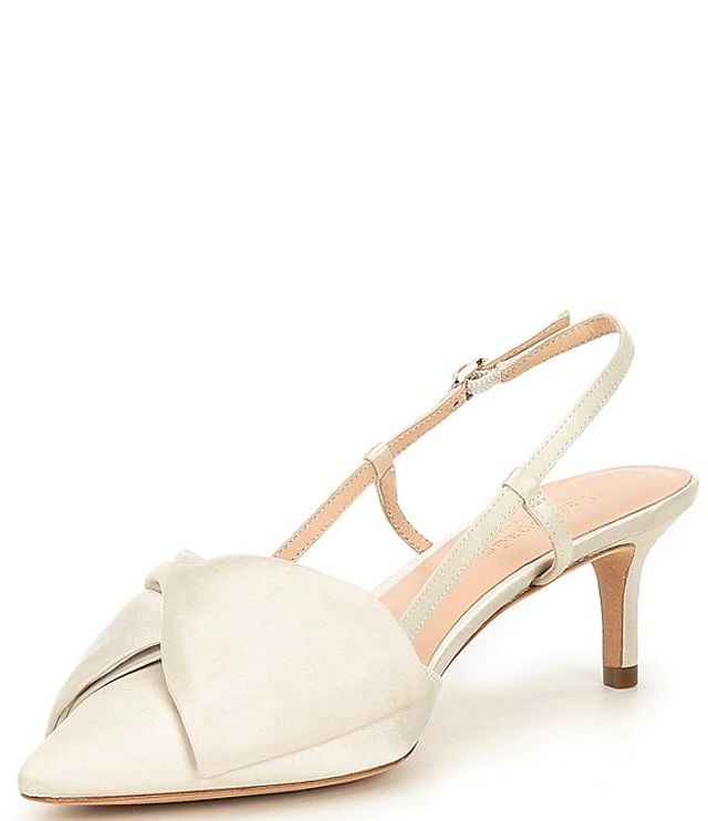 Kate spade new york Marseille Satin Slingback Pumps | Brazos Mall