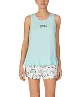 kate spade new york Mrs. Knit Tank & Shorts Bridal Pajama Set