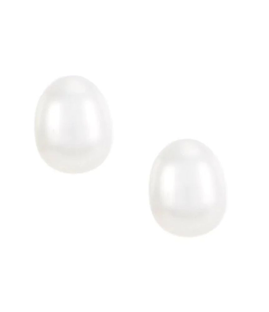 KATE SPADE CLASSIC PEARL STUD EARRINGS WhiteGold  Pearl stud earrings  Earrings Classic pearls